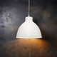Enketi Pendant Light 240V E27 60W 255mm White Enketi Pendant Light 240V E27 60W 255mm White